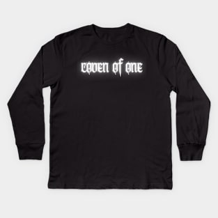 Coven of One - dark version Kids Long Sleeve T-Shirt